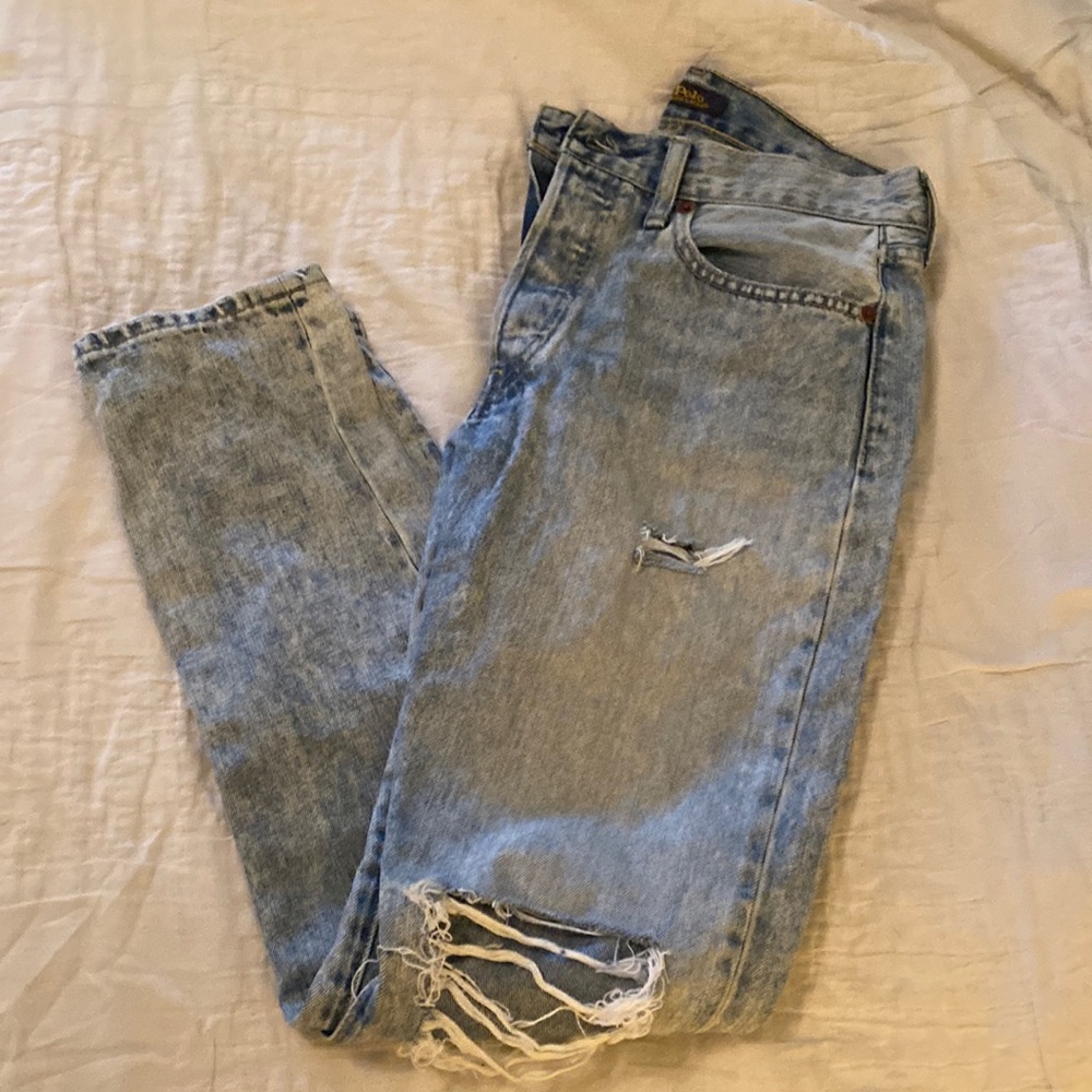 Ralph Lauren distressed jeans